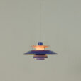 25463 Vintage PH 5 blue lamp by Poul Henningsen for Louis Poulsen-02