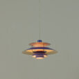 25463 Vintage PH 5 blue lamp by Poul Henningsen for Louis Poulsen-03