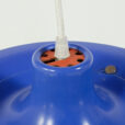 25463 Vintage PH 5 blue lamp by Poul Henningsen for Louis Poulsen-08