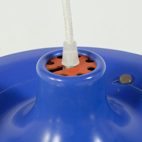 25463 Vintage PH 5 blue lamp by Poul Henningsen for Louis Poulsen-08 25463 Vintage PH 5 blue lamp by Poul Henningsen for Louis Poulsen-08
