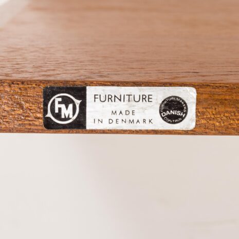 25464 Kai Kristiansen minimalist shelving unit with a desk, FM Mobler, 1960s-11 25464 Kai Kristiansen minimalist shelving unit with a desk, FM Mobler, 1960s-11