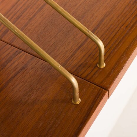 25469 Mid century teak shleves on hemp rails-8 25469 Mid century teak shleves on hemp rails-8