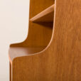 25476 Johannes Sorth oak bookcase for Nexo, Bornholm, Denmark 1960s-12
