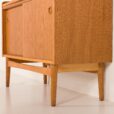 25476 Johannes Sorth oak bookcase for Nexo, Bornholm, Denmark 1960s-14