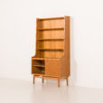 25476 Johannes Sorth oak bookcase for Nexo, Bornholm, Denmark 1960s-5