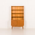 25476 Johannes Sorth oak bookcase for Nexo, Bornholm, Denmark 1960s-7
