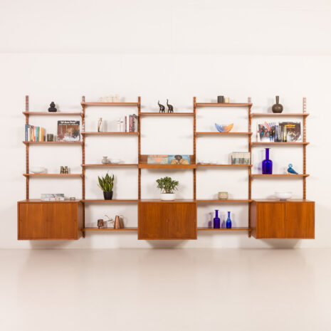 teak wall unit Poul Cadovius