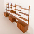 25497 Poul Cadovius extra large teak wall unit for Cado, 1960s-11