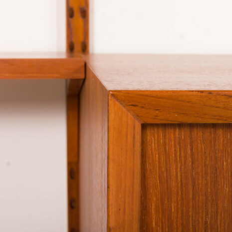 25497 Poul Cadovius extra large teak wall unit for Cado, 1960s-22 25497 Poul Cadovius extra large teak wall unit for Cado, 1960s-22