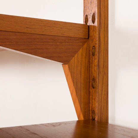 25497 Poul Cadovius extra large teak wall unit for Cado, 1960s-23 25497 Poul Cadovius extra large teak wall unit for Cado, 1960s-23