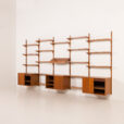 25497 Poul Cadovius extra large teak wall unit for Cado, 1960s-7