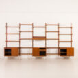 25497 Poul Cadovius extra large teak wall unit for Cado, 1960s-9