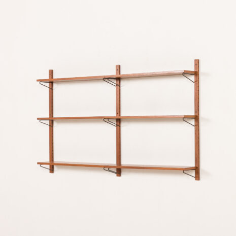 25500 Scadninavian shelving unit, set of 6 teak shleves, Denmark, 1970s -3 25500 Scadninavian shelving unit, set of 6 teak shleves, Denmark, 1970s -3