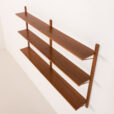 25500 Scadninavian shelving unit, set of 6 teak shleves, Denmark, 1970s -5