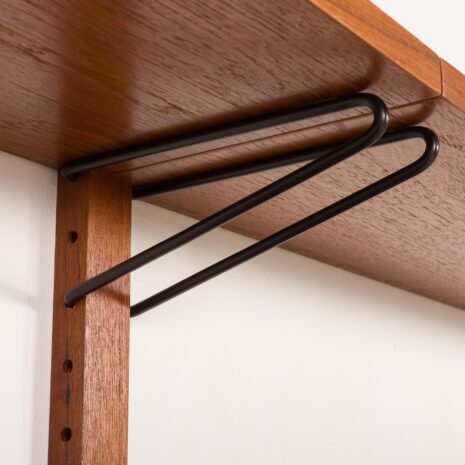 25500 Scadninavian shelving unit, set of 6 teak shleves, Denmark, 1970s -8 25500 Scadninavian shelving unit, set of 6 teak shleves, Denmark, 1970s -8