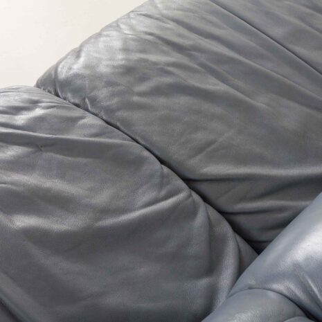 25527 Poltrona Frau Space Age leather sofa, 1980s-28 25527 Poltrona Frau Space Age leather sofa, 1980s-28