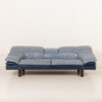 25527 Poltrona Frau Space Age leather sofa, 1980s-6