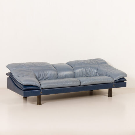 25527 Poltrona Frau Space Age leather sofa, 1980s-7 25527 Poltrona Frau Space Age leather sofa, 1980s-7