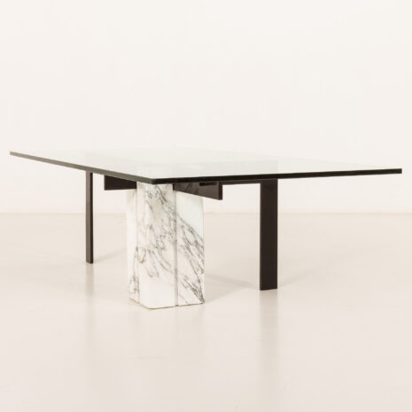 25528 Carrera marble coffee Table by Hank Kwint for Metaform, Italy 1980s-13 25528 Carrera marble coffee Table by Hank Kwint for Metaform, Italy 1980s-13