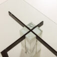 25528 Carrera marble coffee Table by Hank Kwint for Metaform, Italy 1980s-14