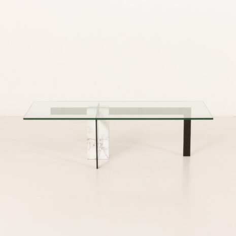 25528 Carrera marble coffee Table by Hank Kwint for Metaform, Italy 1980s-3 25528 Carrera marble coffee Table by Hank Kwint for Metaform, Italy 1980s-3