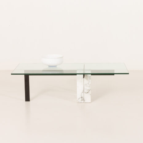 25528 Carrera marble coffee Table by Hank Kwint for Metaform, Italy 1980s-6 25528 Carrera marble coffee Table by Hank Kwint for Metaform, Italy 1980s-6