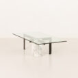 25528 Carrera marble coffee Table by Hank Kwint for Metaform, Italy 1980s-8