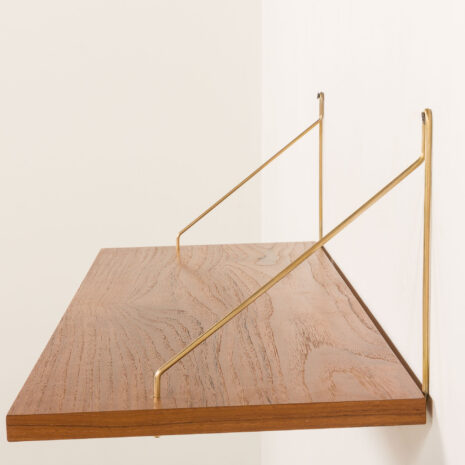 25267 3 półki wolno wiszące teak-11 25267 3 półki wolno wiszące teak-11