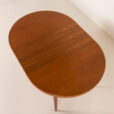 25406 Round extandable teak attr. to Kai Kristiansen by Feldballes Møbelfabrik, Denmark 1960-3