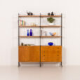 25437 Scandinavian mid century free standing wall unit, 1970s-1