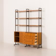 25437 Scandinavian mid century free standing wall unit, 1970s-4