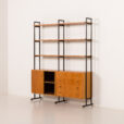 25437 Scandinavian mid century free standing wall unit, 1970s-5