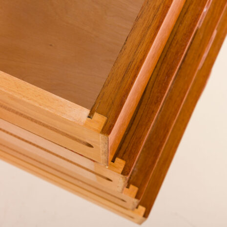 25441 Ergo 3 bay free standing teak wall unit by John Texmon, Norway 1960s-10 25441 Ergo 3 bay free standing teak wall unit by John Texmon, Norway 1960s-10