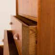 25456 Danish teak dresser with hidden vanity, 1950s-22