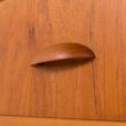25456 Danish teak dresser with hidden vanity, 1950s-23