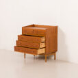 25456 Danish teak dresser with hidden vanity, 1950s-7