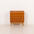 25456 Danish teak dresser with hidden vanity, 1950s-8
