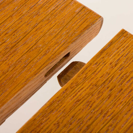 25474 Danish Oak round dining table with one extension, 1970s-12 25474 Danish Oak round dining table with one extension, 1970s-12