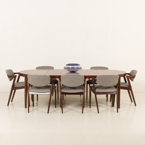 25475 Uldum table à rallonge en palissandre byJohannes Andersen, Danemark années 1960-2 25475 Uldum table à rallonge en palissandre byJohannes Andersen, Danemark années 1960-2