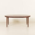 25475 Uldum table à rallonge en palissandre byJohannes Andersen, Danemark années 1960-6