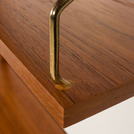 25491 Poul Cadovius Teakholz-Wandschrank mit Schreibtisch für Cado, Denamrk 1960er-11 25491 Poul Cadovius Teakholz-Wandschrank mit Schreibtisch für Cado, Denamrk 1960er-11