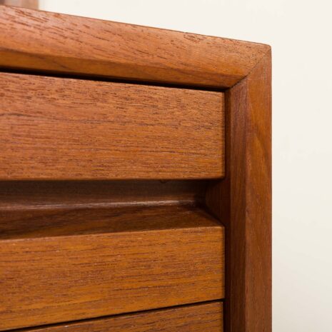 25491 Poul Cadovius Teakholz-Wandschrank mit Schreibtisch für Cado, Denamrk 1960er-15 25491 Poul Cadovius Teakholz-Wandschrank mit Schreibtisch für Cado, Denamrk 1960er-15