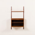 25492 Poul Cadovius teak wall unit with a secrataire, hidden desk, Denmark 1960s-7
