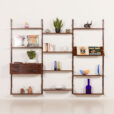 25496 Danish mid century rosewood shelving unit , 1970s-1