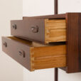 25496 Danish mid century rosewood shelving unit , 1970s-8
