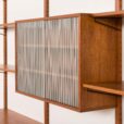 25498 Danish vintage teak wall unit in the style of Poul Cadovius, 1960s-10
