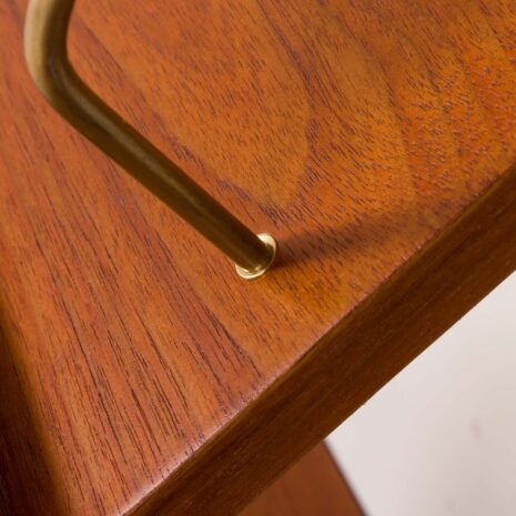 25499 Meuble mural scandinave en teck du milieu du siècle dans le style de Cadovius, Danemark, années 1970-10 25499 Meuble mural scandinave en teck du milieu du siècle dans le style de Cadovius, Danemark, années 1970-10