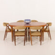 25503 Kai kristiansen model 31 chairs, set of 6, Denmark 1960s-1