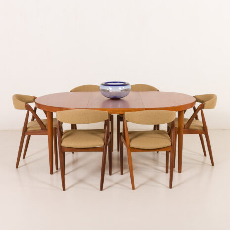 25503 Kai kristiansen model 31 chairs, set of 6, Denmark 1960s-1 25503 Kai kristiansen model 31 chairs, set of 6, Denmark 1960s-1