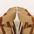 25503 Kai kristiansen model 31 chairs, set of 6, Denmark 1960s-11
